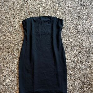 Black short cocktail dress